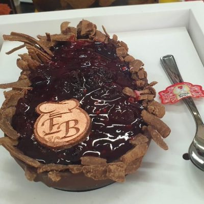 Ovo Cheesecake de Frutas Vermelhas