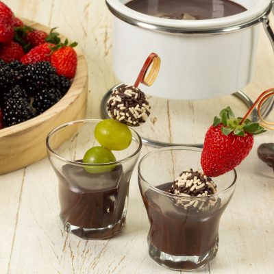 Fondue com Brigadeiro
