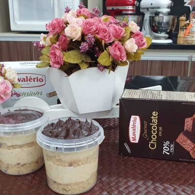 Bolo de Paçoca no Pote