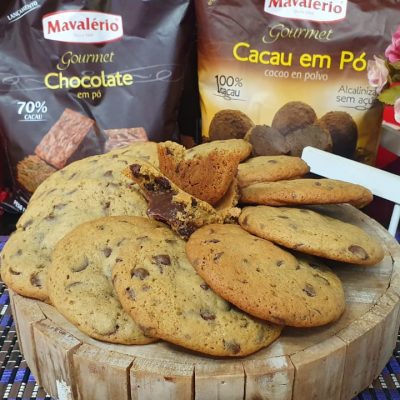 Cookies Recheado com Brigadeiro