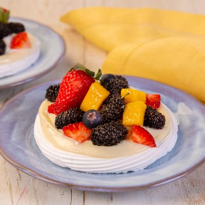 Sobremesa Crocante com Frutas