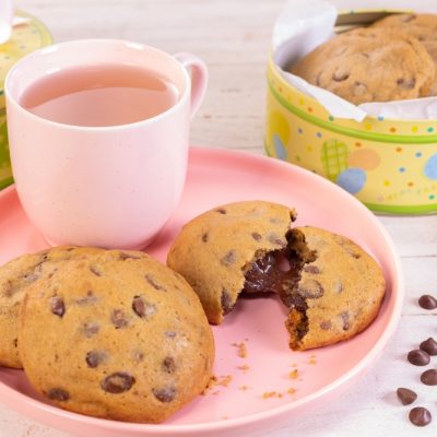 Cookies Recheado com Brigadeiro