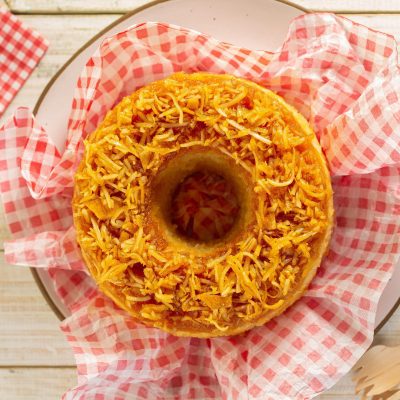 Bolo Cocada Invertido