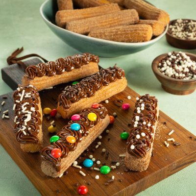 Churros com Brigadeiro Express