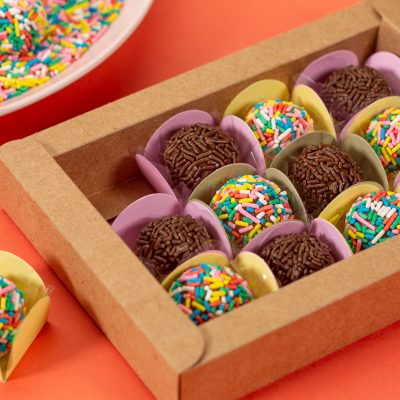 Caixinha Surpresa de Brigadeiros