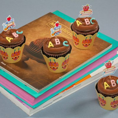 Cupcake de Chocolate com Brigadeiro de Avelã