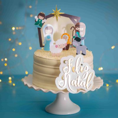 Bolo Natalino Presépio