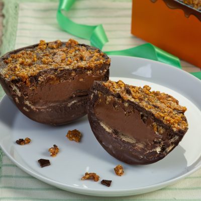 Ovo com Wafer e Crocante