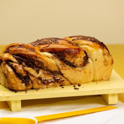 Pão Recheado de Avelã