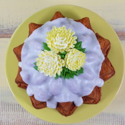 Bolo de Maracujá com Fondant