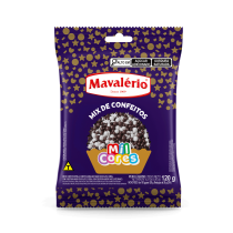 Mix de Confeitos Marrom Mil Cores Mavalério