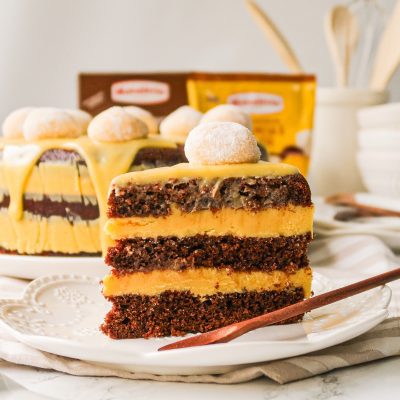 Bolo de Chocolate com Maracujá