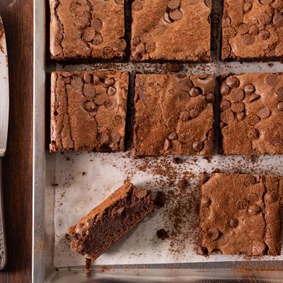 Brownie com Gotas de Chocolate