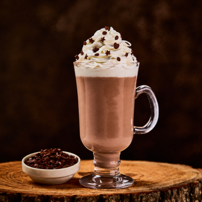 Chocolate Quente Decorado